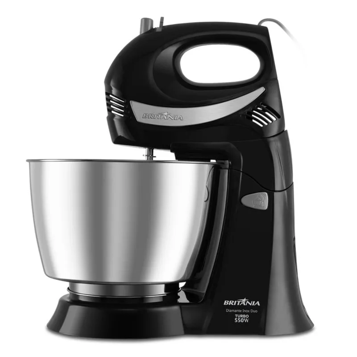 BATEDERIA DIAMANTE INOX 4,3 LITROS 550W TURBO DUO 127V