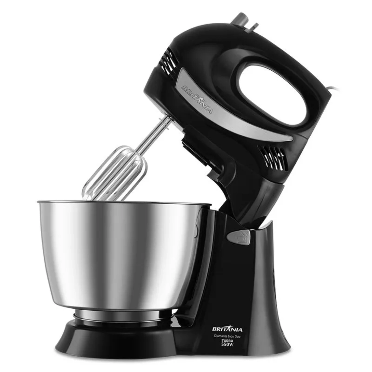BATEDERIA DIAMANTE INOX 4,3 LITROS 550W TURBO DUO 220V