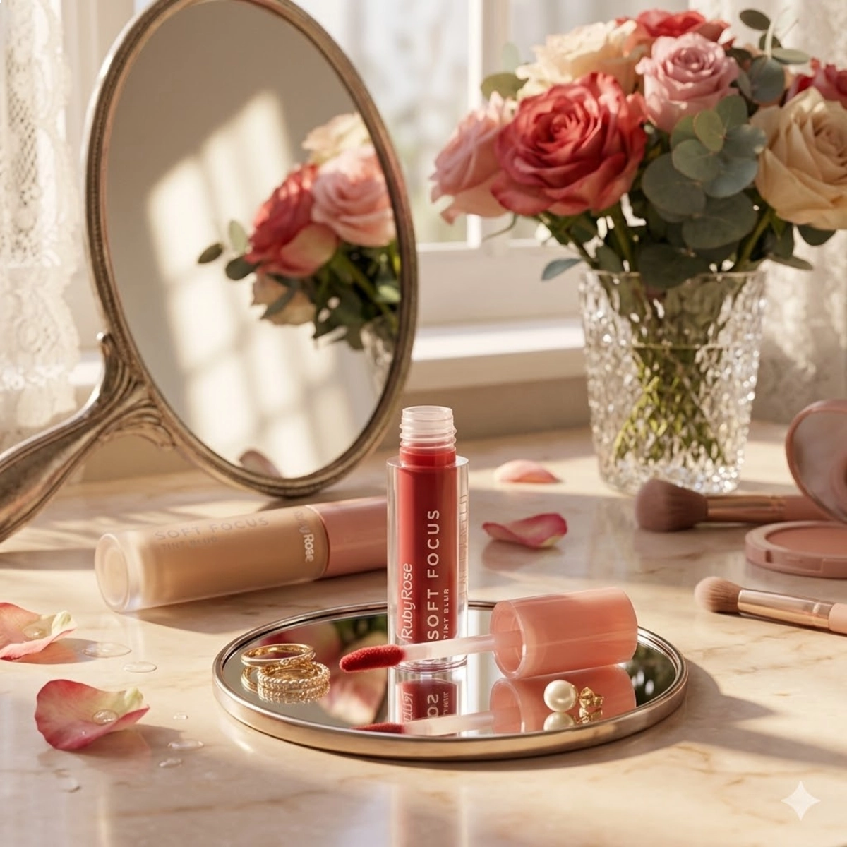 BATOM LÍQUIDO TINT BLUR SOFT FOCUS ENCHANTED HB L6601 2 RUBY ROSE BATOM LÍQUIDO TINT BLUR SOFT FOCUS ENCHANTED HB L6601 2 RUBY ROSE