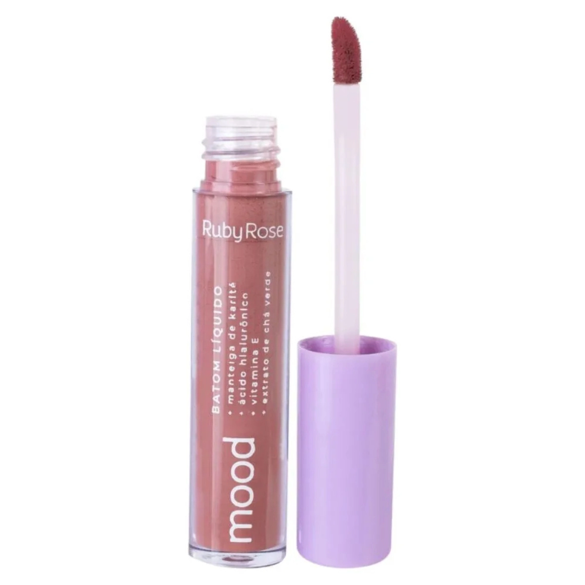 BATOM LABIAL LIQUIDO MOOD HB566S10 EMPATHY RUBY ROSE