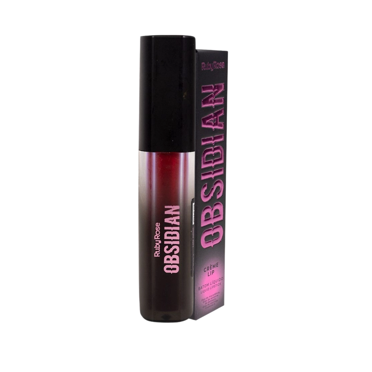 BATOM LABIAL LIQUIDO OBSIDIAN OCL03 - RUBY ROSE HB7100 BATOM LABIAL LIQUIDO OBSIDIAN OCL03 - RUBY ROSE HB7100