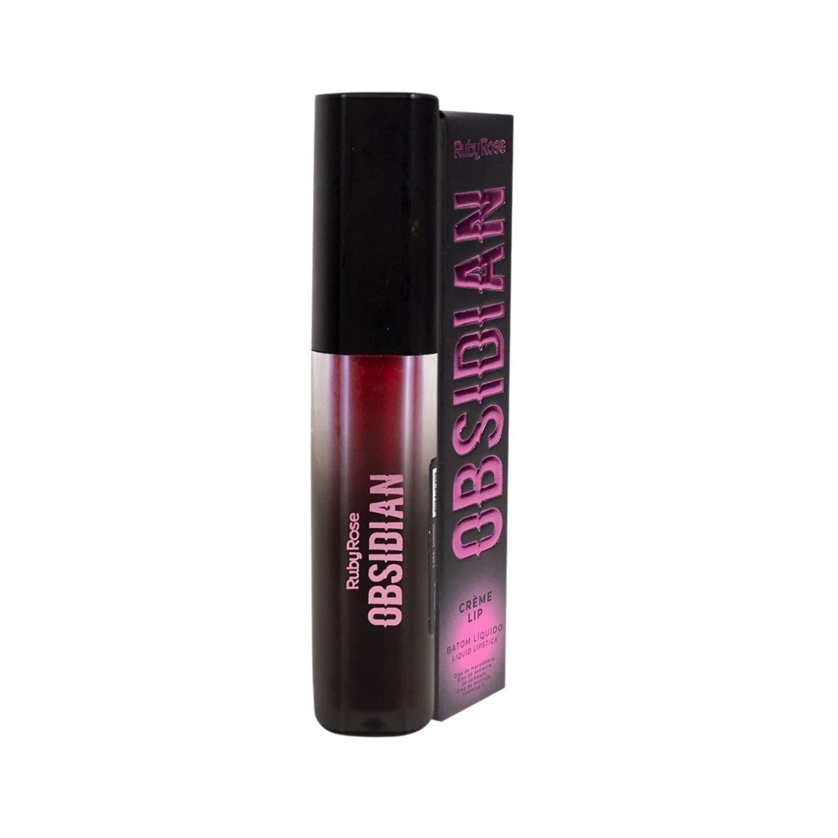 BATOM LABIAL LIQUIDO OBSIDIAN OCL06 - RUBY ROSE HB7100