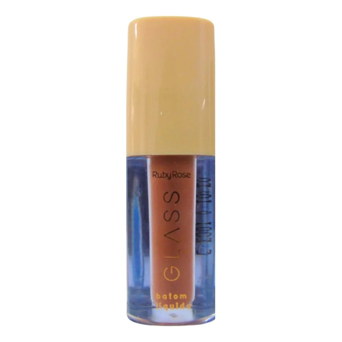 BATOM LABIAL LIQUIDO VELVETY BG01 GLASS HB5781 RUBY ROSE