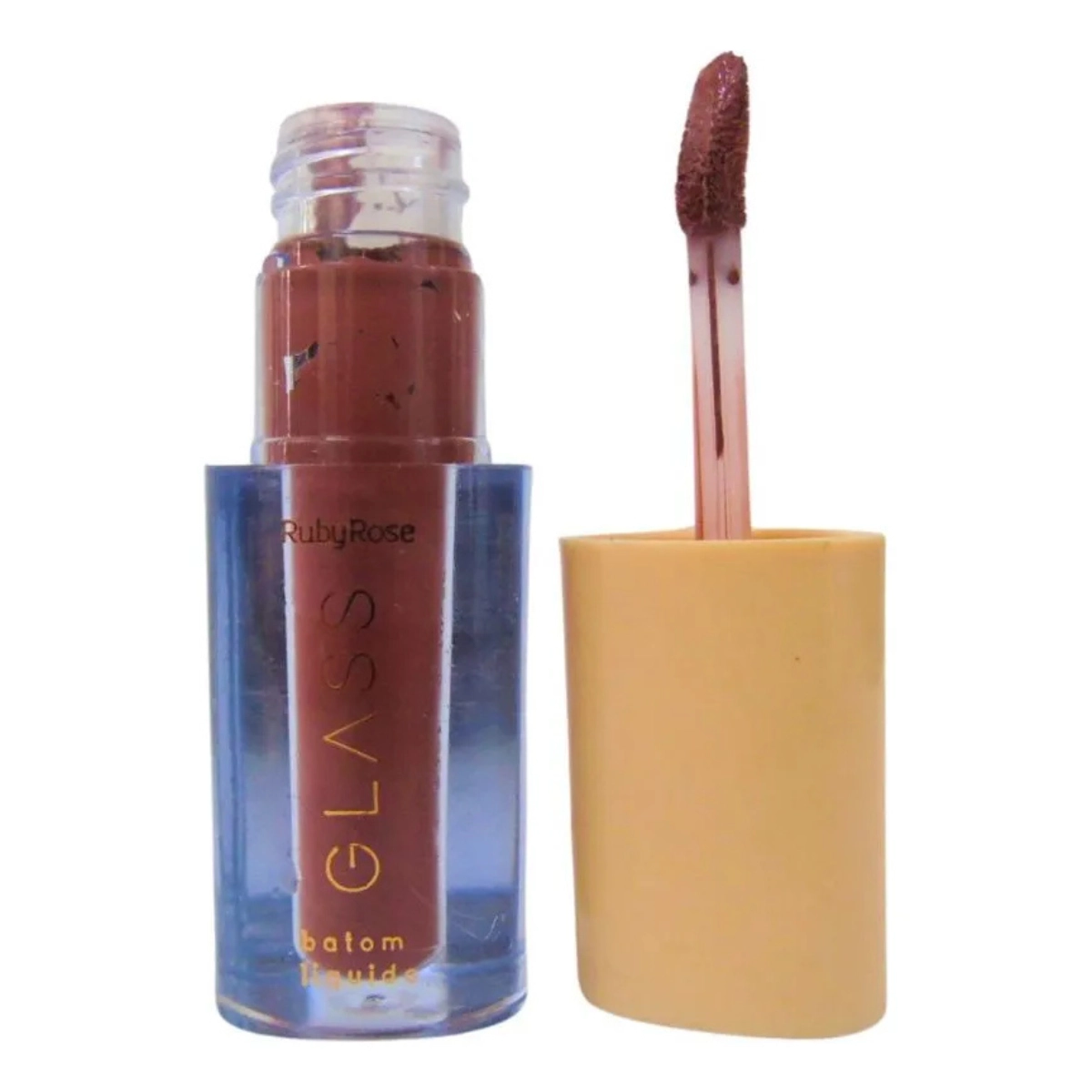 BATOM LABIAL LIQUIDO VELVETY BG02 GLASS HB5782 RUBY ROSE