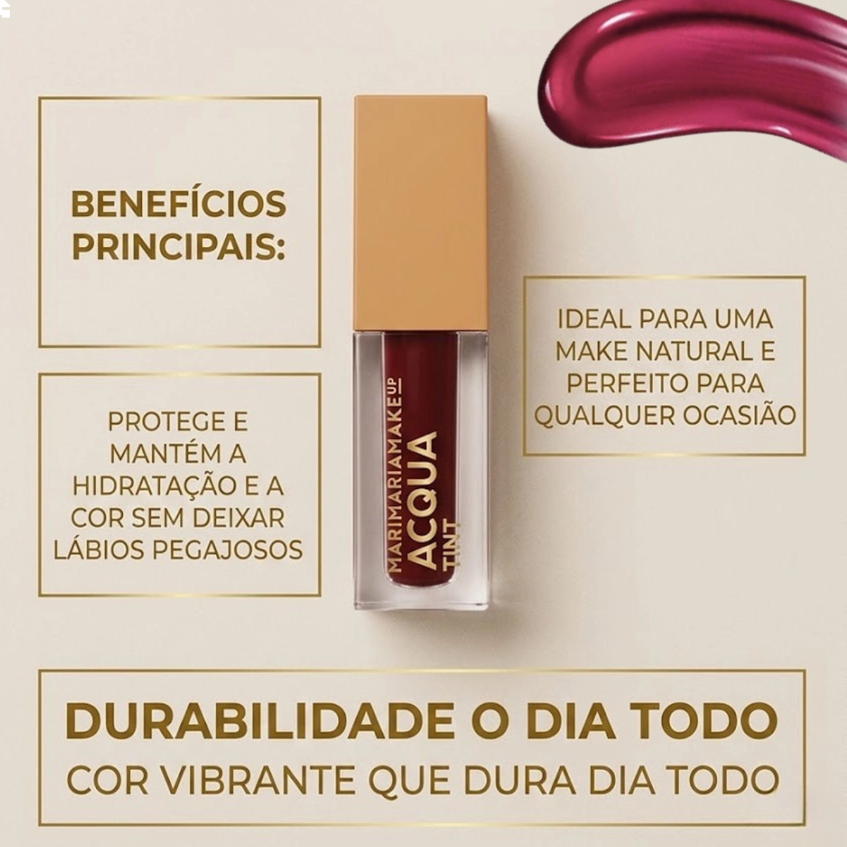 BATOM LIQUIDO ACQUA TINT PLUS GUMMY MM 7500-3 MARI MARIA