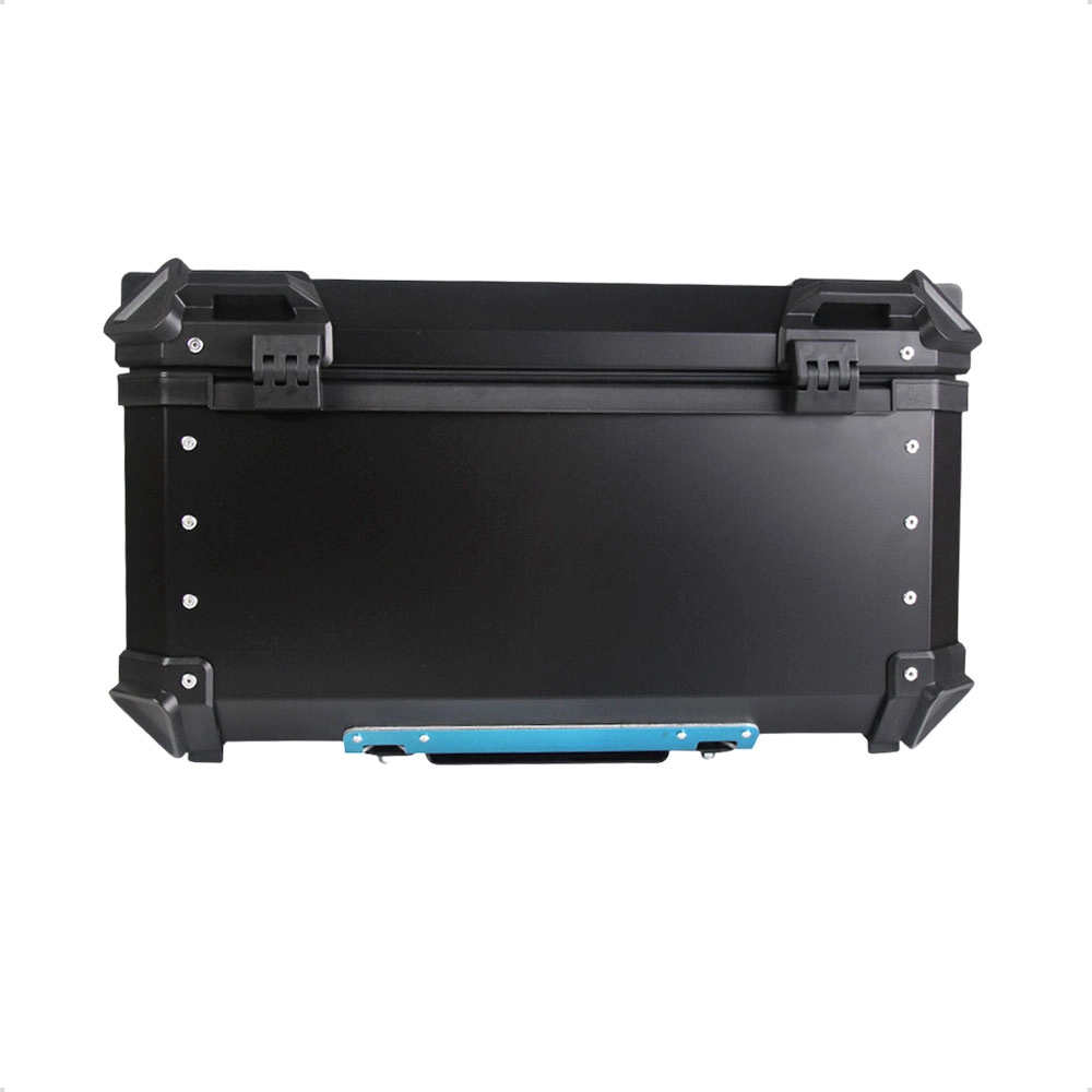 Bau de Moto Traseiro 35 Litros Universal Aliminio Anti-roubo Preto