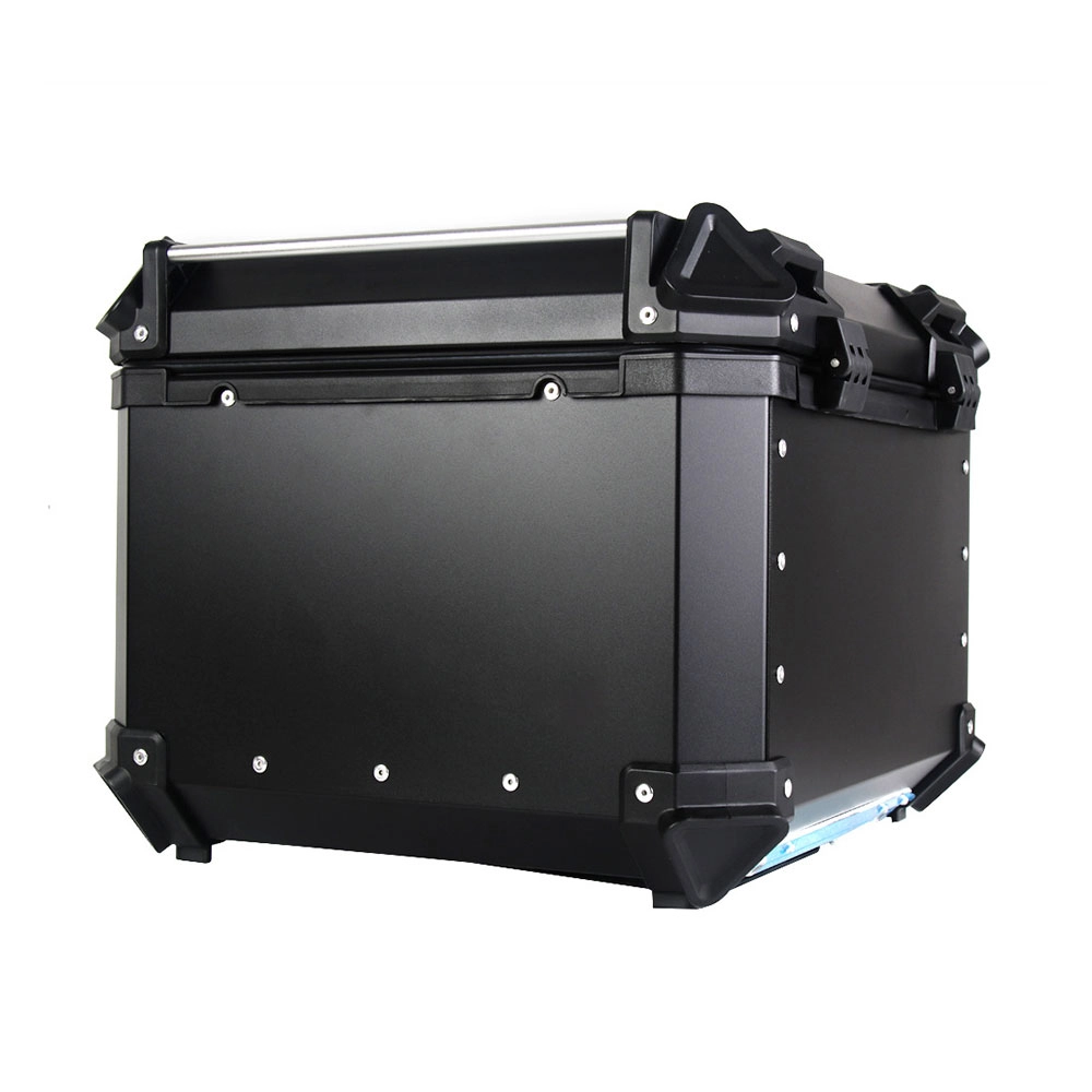 Bau para Moto Traseiro 45 Litros Universal Anti Roubo Tronos Preto