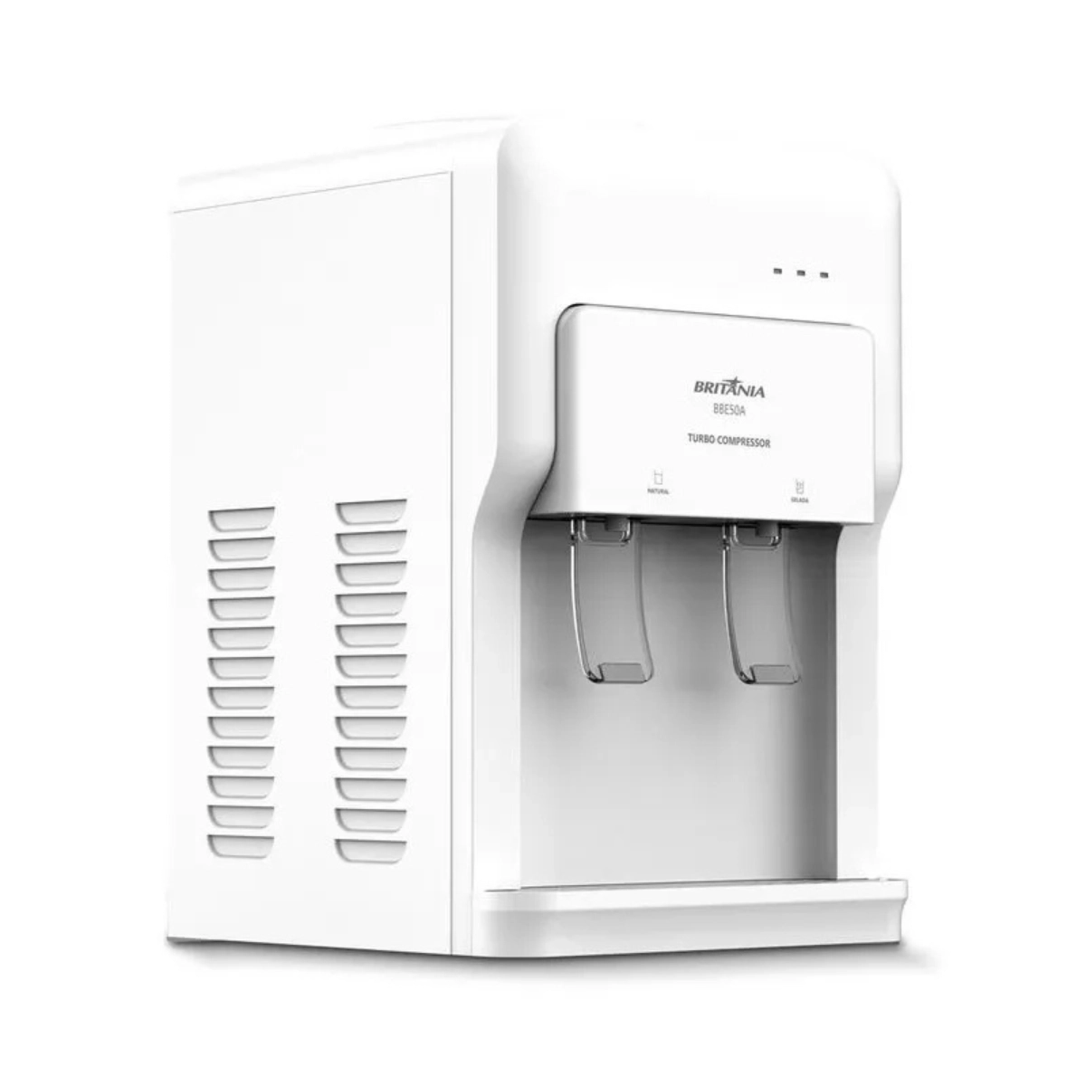 BEBEDOURO BRITÂNIA 20L TURBO REFRIGERAÇAO POR COMPRESSOR BRANCO 127V