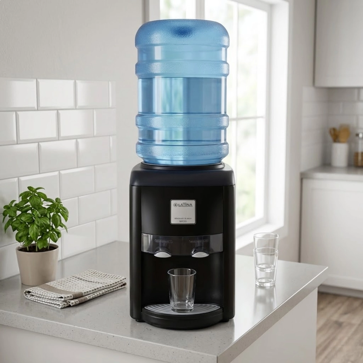 BEBEDOURO DE AGUA REFRIGERADA LATINA BR335 PRETO BIVOLT AUTOMATICO