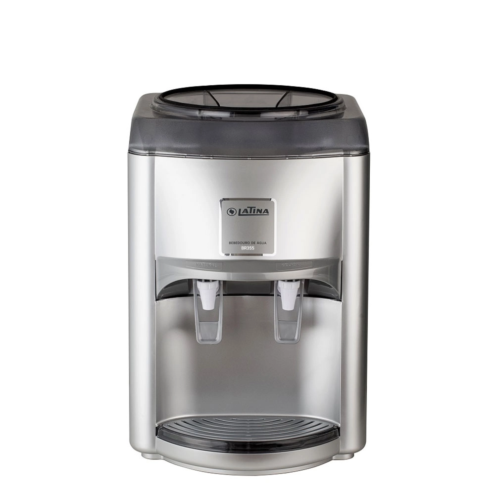 Bebedouro de Água Gelada Latina Br355 Prata - 127v Bebedouro de Água Gelada Latina Br355 Prata - 127v