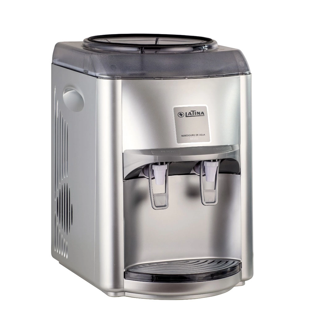 Bebedouro de Água Gelada Latina Br355 Prata - 220v Bebedouro de Água Gelada Latina Br355 Prata - 220v