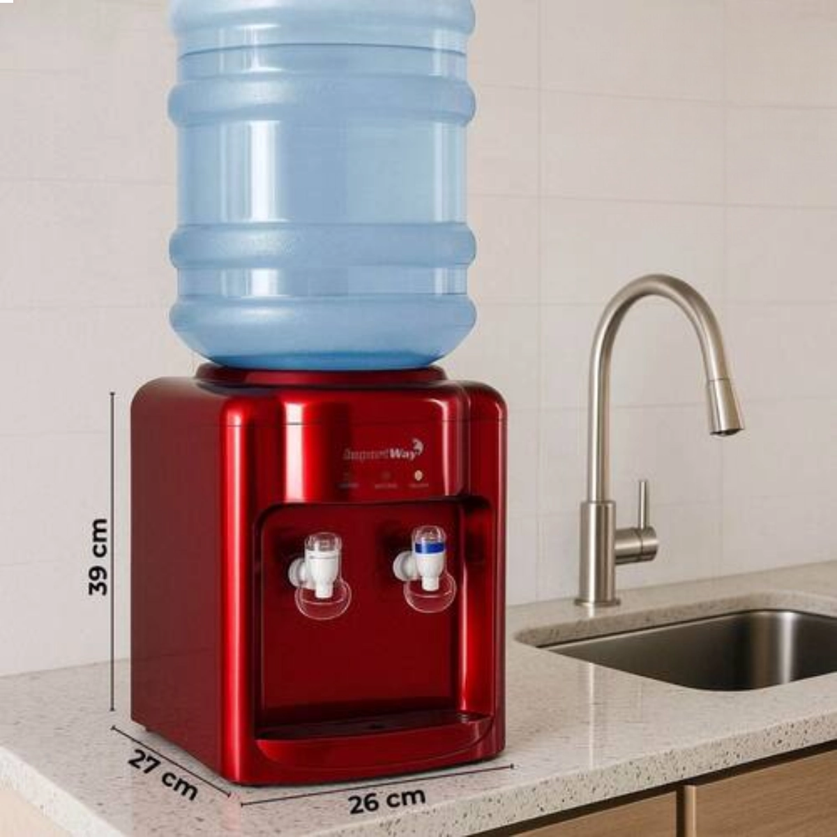 BEBEDOURO DE ÁGUA REFRIGERADO IMPORTWAY IWBAR VERMELHO 110V