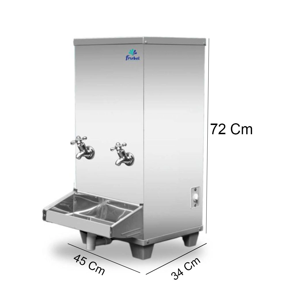 BEBEDOURO INDUSTRIAL DE BANCADA FRISBEL 25 LITROS 1T- NATURAL 1T- GELADA INOX 127V