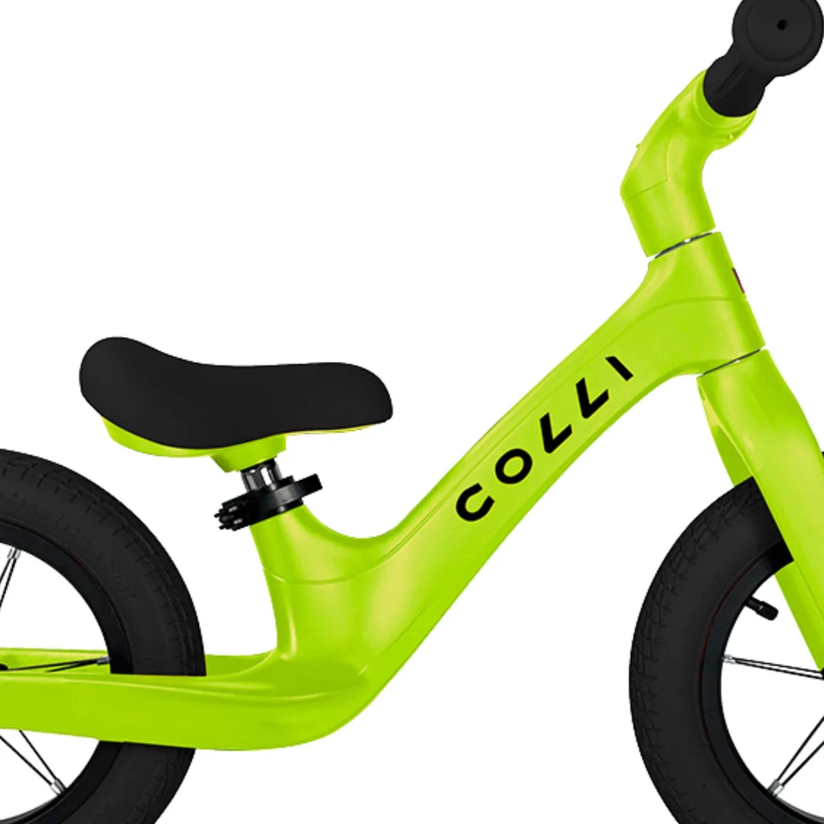 BICICLETA DE EQUILÍBRIO COLLI PITUKINHA BALANCE INFANTIL AMARELO NEON BICICLETA DE EQUILÍBRIO COLLI PITUKINHA BALANCE INFANTIL AMARELO NEON
