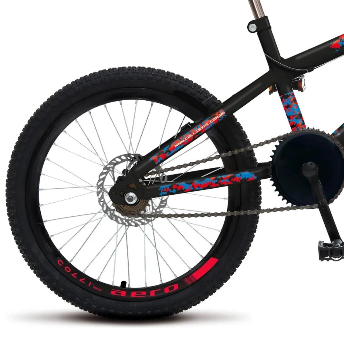 BICICLETA INFANTIL COLLI SKILL BOY ARO 20 COM FREIO A DISCO PRETO FOSCO BICICLETA INFANTIL COLLI SKILL BOY ARO 20 COM FREIO A DISCO PRETO FOSCO