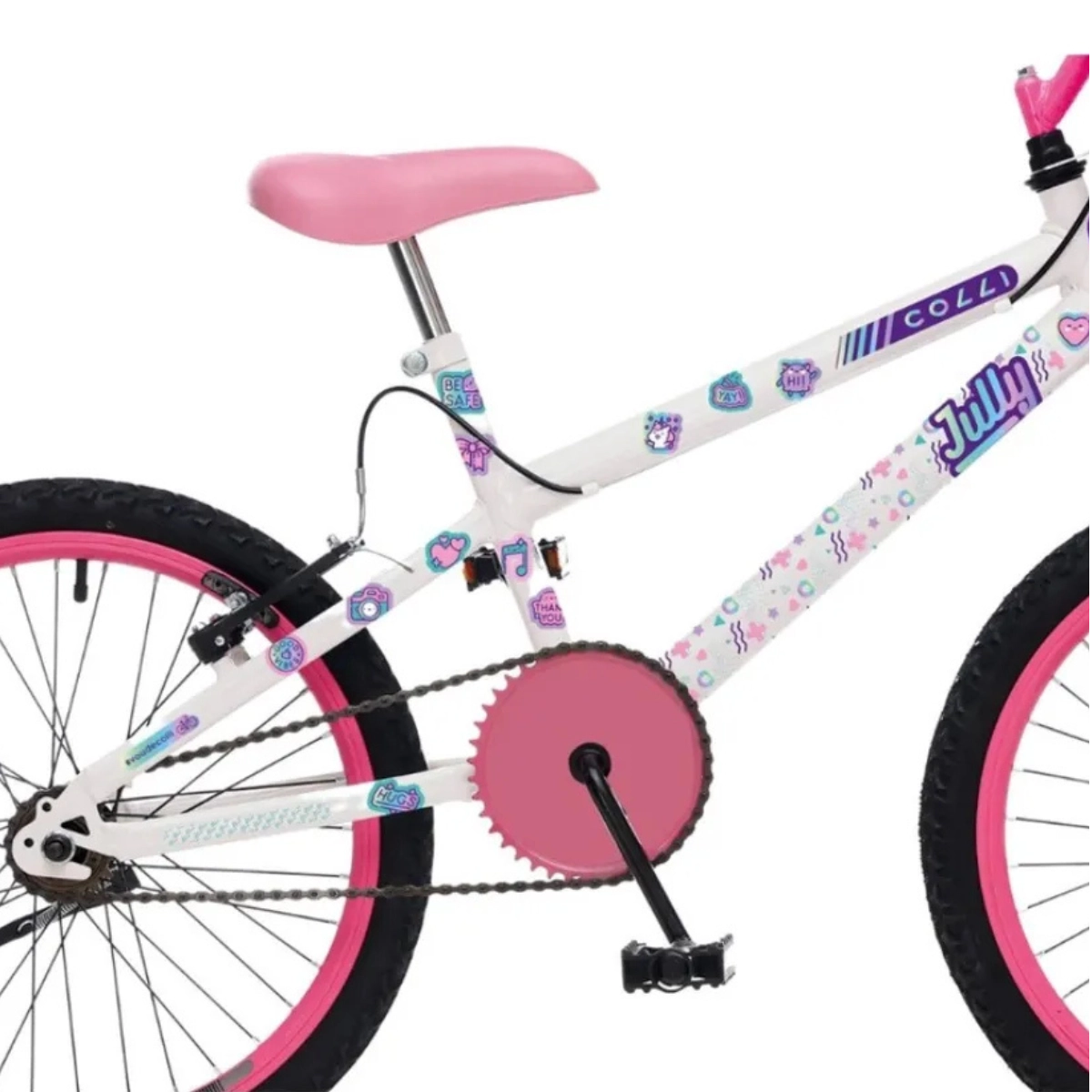 BICICLETA PASSEIO COLLI BIKE JULLY ARO 20 BRANCO COM CESTO BICICLETA PASSEIO COLLI BIKE JULLY ARO 20 BRANCO COM CESTO