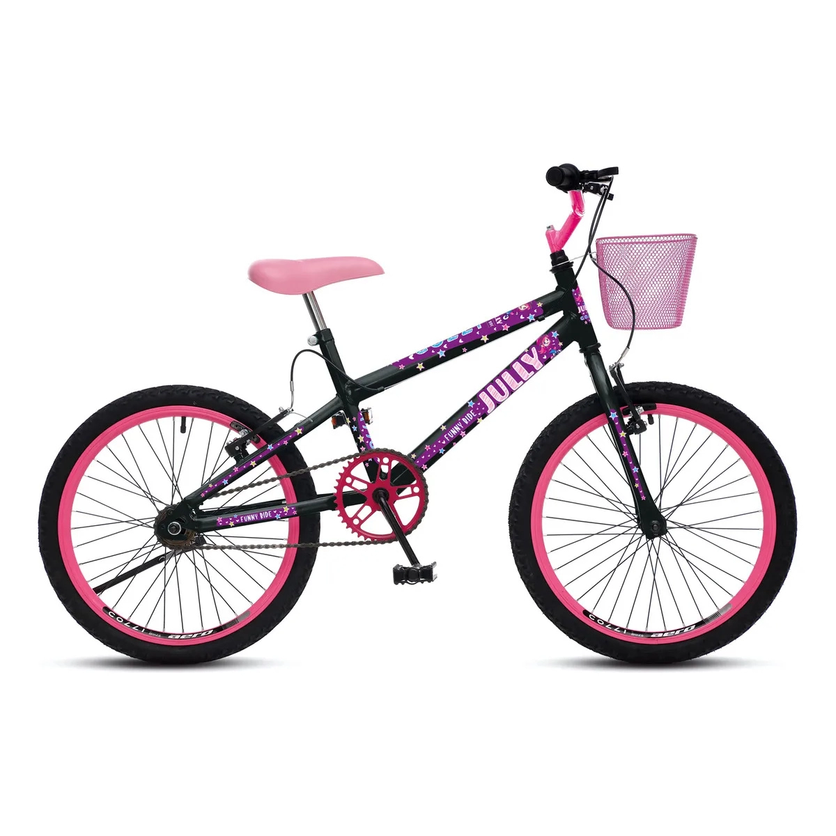 BICICLETA PASSEIO COLLI BIKE JULLY ARO 20 PRETO FOSCO COM CESTO BICICLETA PASSEIO COLLI BIKE JULLY ARO 20 PRETO FOSCO COM CESTO