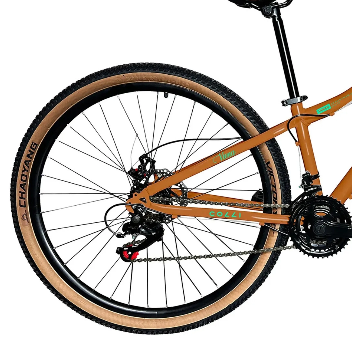 BICICLETA VIENA ARO 29 FREIO DISCO 21V COM CESTÃO COLLI COR BRONZE BICICLETA VIENA ARO 29 FREIO DISCO 21V COM CESTÃO COLLI COR BRONZE