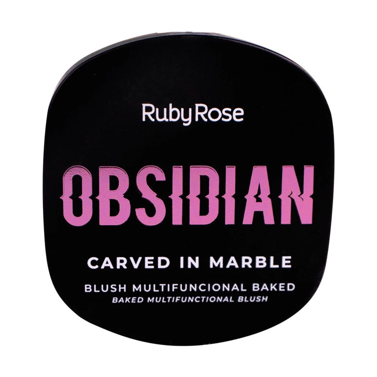 BLUSH CARVED IN MARBLE OBSIDIAN ALLEGORY OF HONOR HB10024 RUBY ROSE