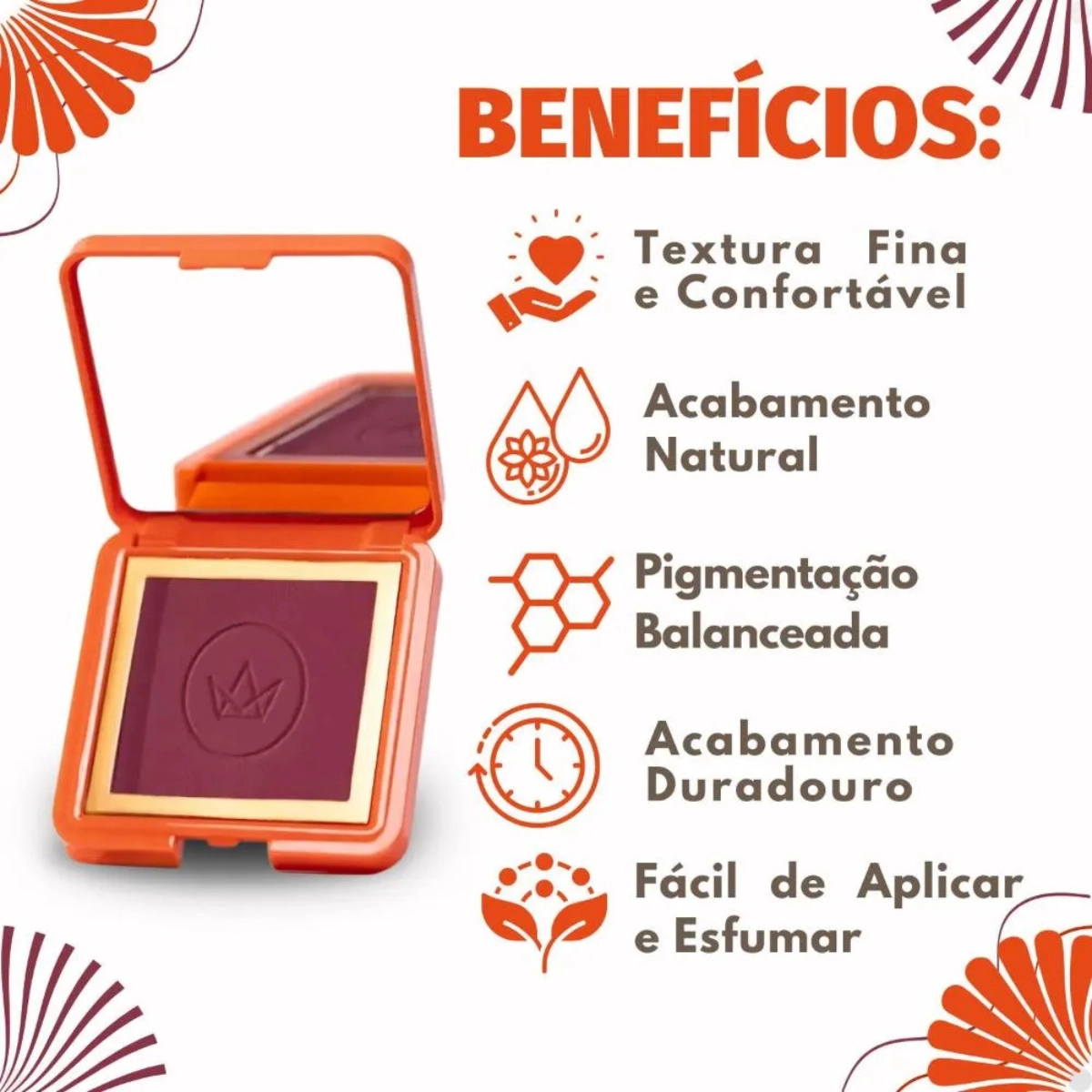 Blush Compacto Makeup Sunny Cheeks Mystique Mari Maria