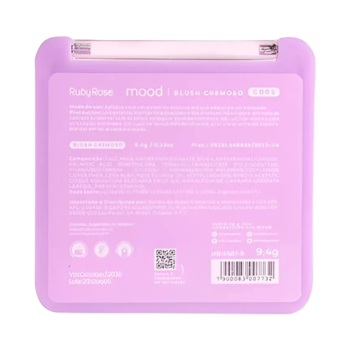 BLUSH CREMOSO MOOD CB05 HBF5875 RUBY ROSE