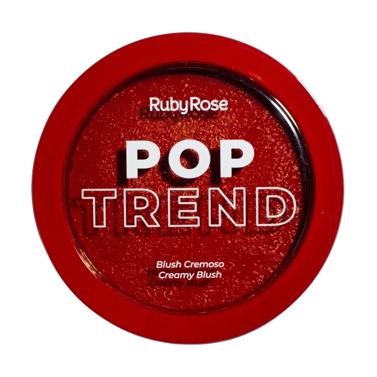 BLUSH CREMOSO POP TREND HBM17-5 RUBY ROSE ALTA PIGMENTACAO BLUSH CREMOSO POP TREND HBM17-5 RUBY ROSE ALTA PIGMENTACAO