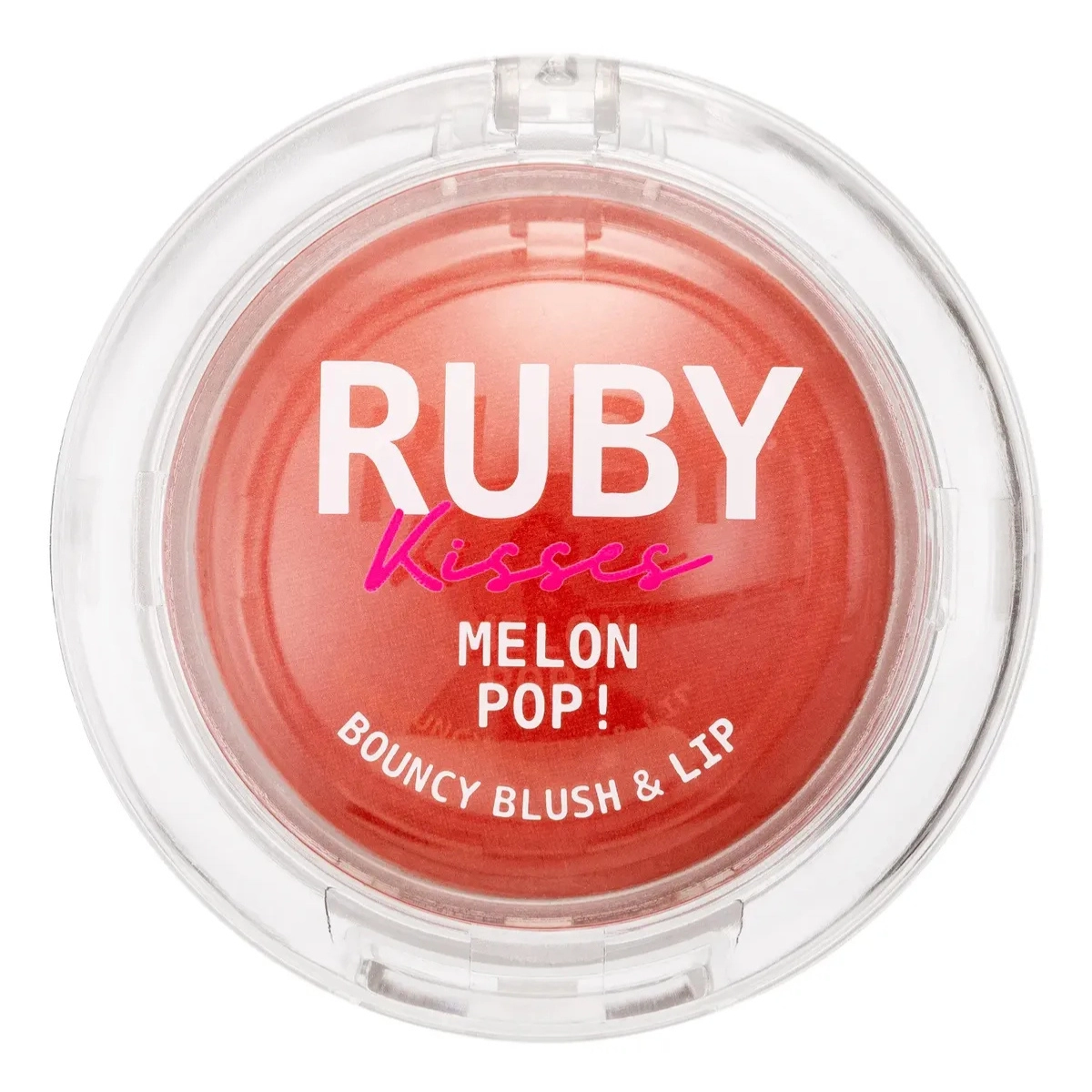 BLUSH E LIP MELON POP BL BOUNCY PEACH PO RUBY KISSES