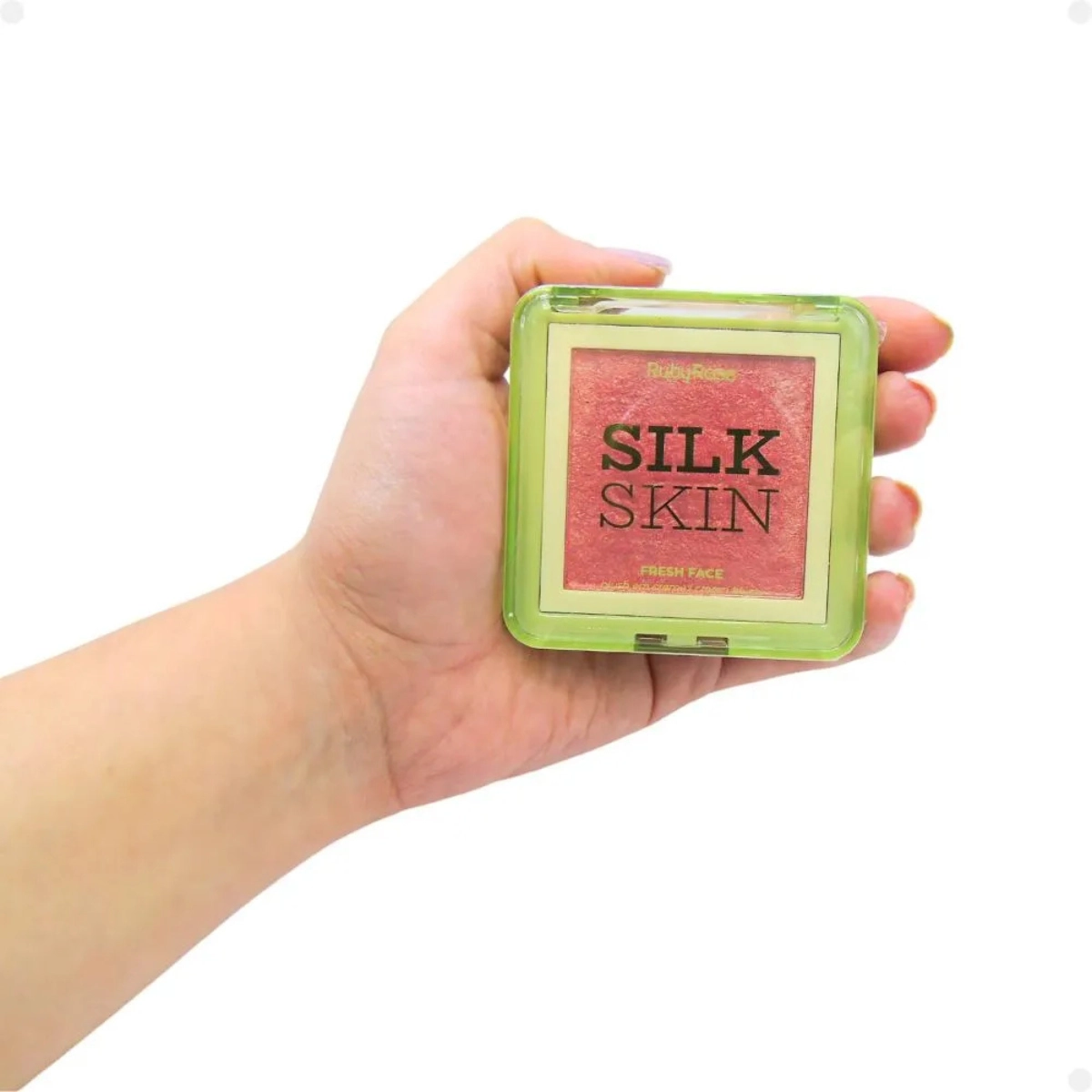 BLUSH EM CREME FRESH FACE HBF10001 CORAL CRUSH SILK SKIN RUBYROSE