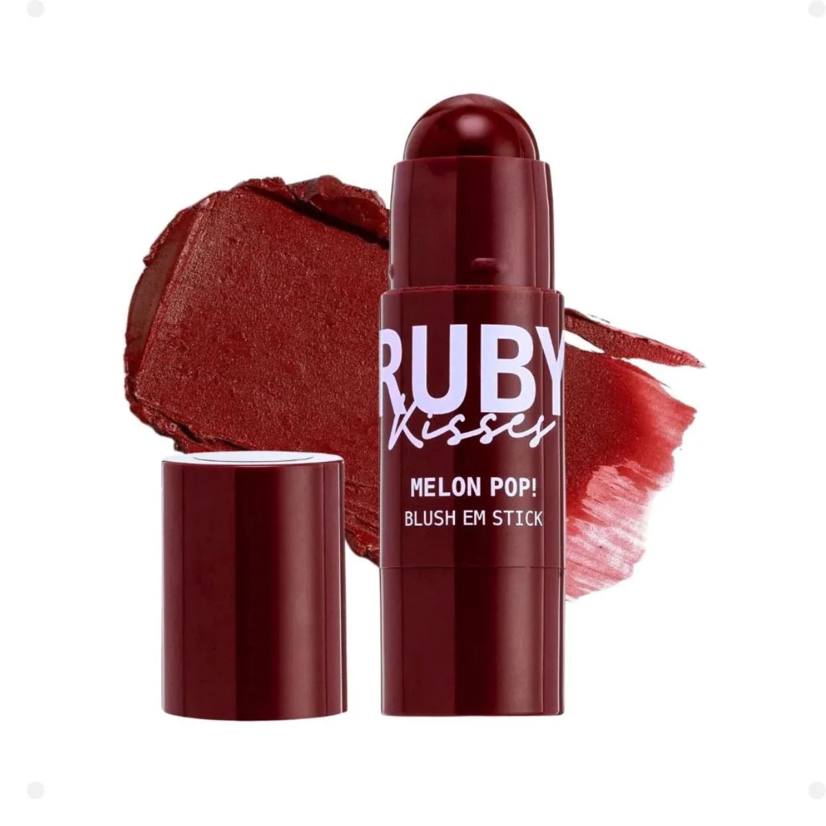 BLUSH LABIAL EM STICK MELON POP TERRACOTTA RUBY KISSES BLUSH LABIAL EM STICK MELON POP TERRACOTTA RUBY KISSES