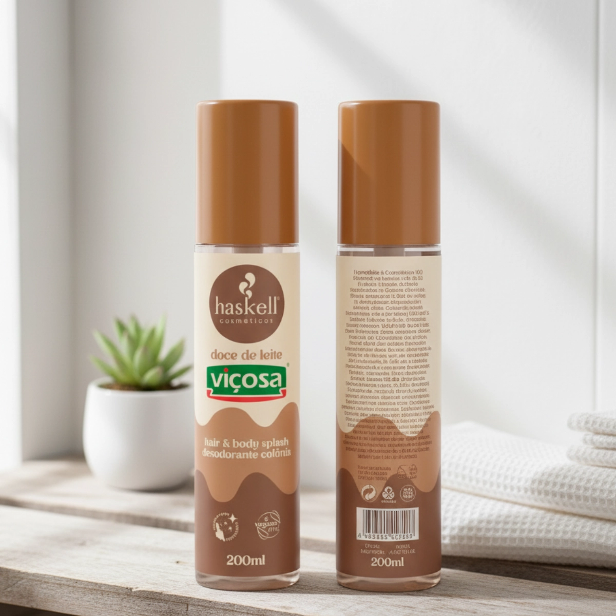 BODY & HAIR SPLASH DOCE DE LEITE 200ML HASKELL BODY & HAIR SPLASH DOCE DE LEITE 200ML HASKELL