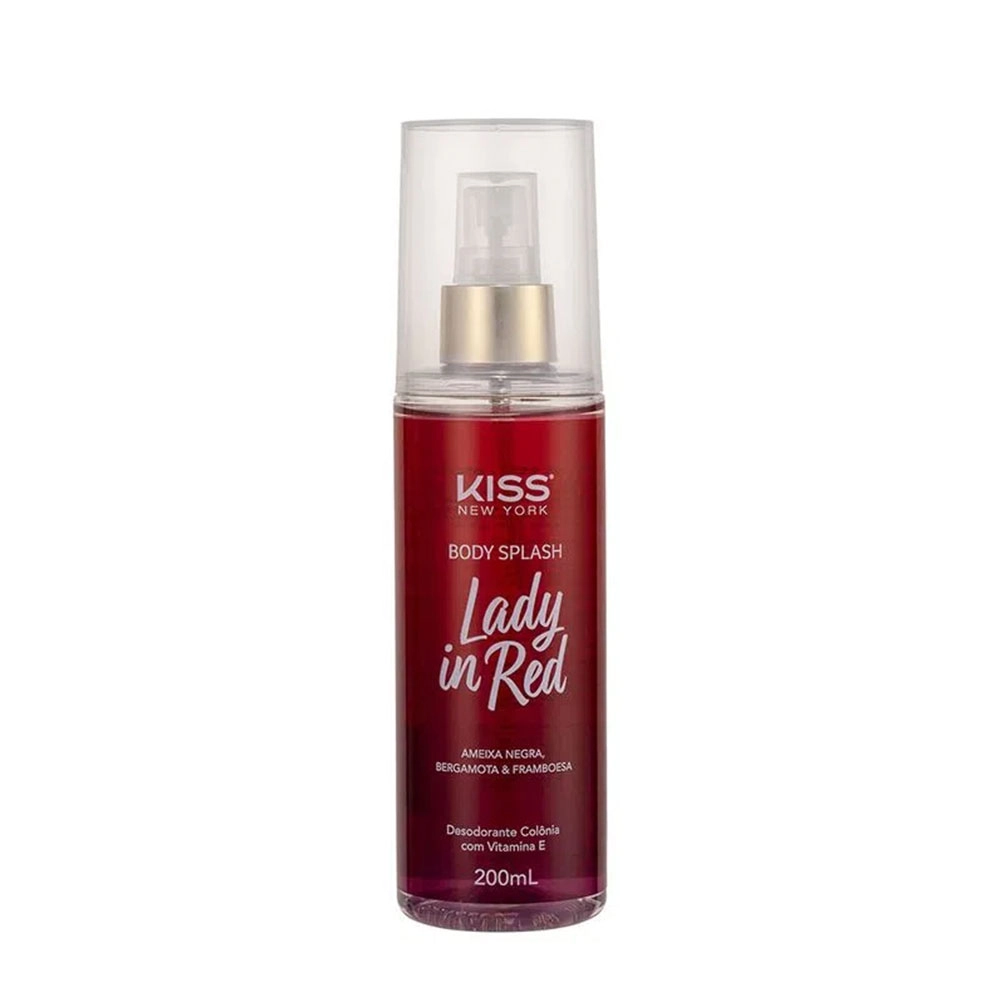 Body Splash Lady In Red Kiss New York Bs01b