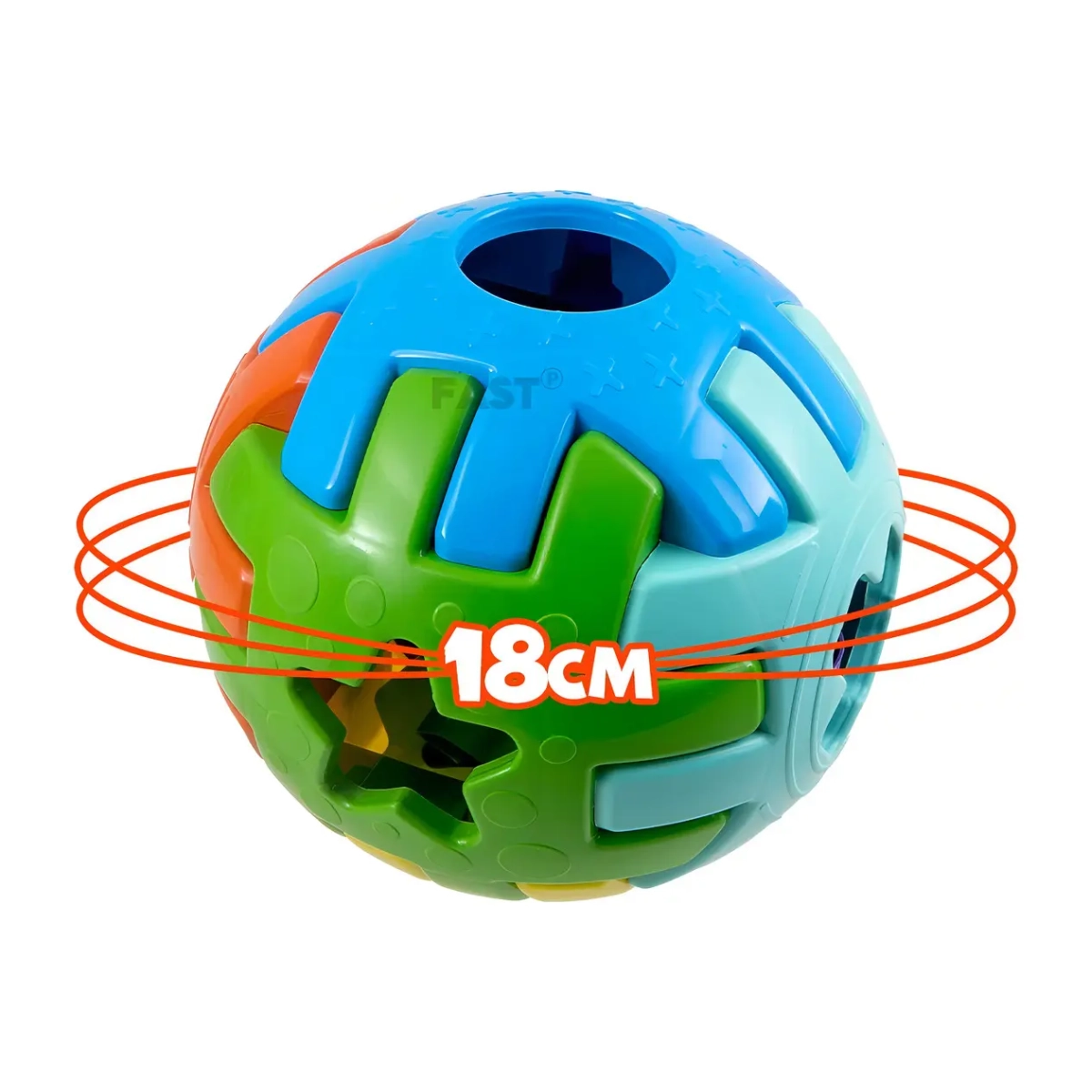 BOLA EDUCATIVA DE ENCAIXAR FORMAS MONTA DESMONTA G KENDY BOLA EDUCATIVA DE ENCAIXAR FORMAS MONTA DESMONTA G KENDY
