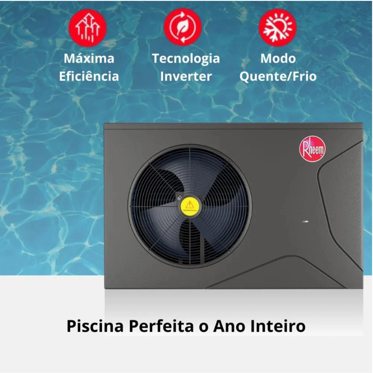 Bomba de Calor Rheem 24700 Btu 220-240 V - 1f Bomba de Calor Rheem 24700 Btu 220-240 V - 1f