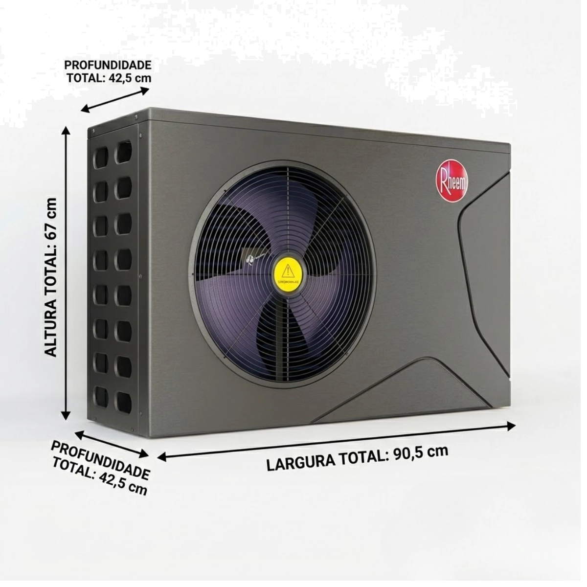 Bomba de Calor Rheem 48900 Btu 220-240 V - 1f Bomba de Calor Rheem 48900 Btu 220-240 V - 1f