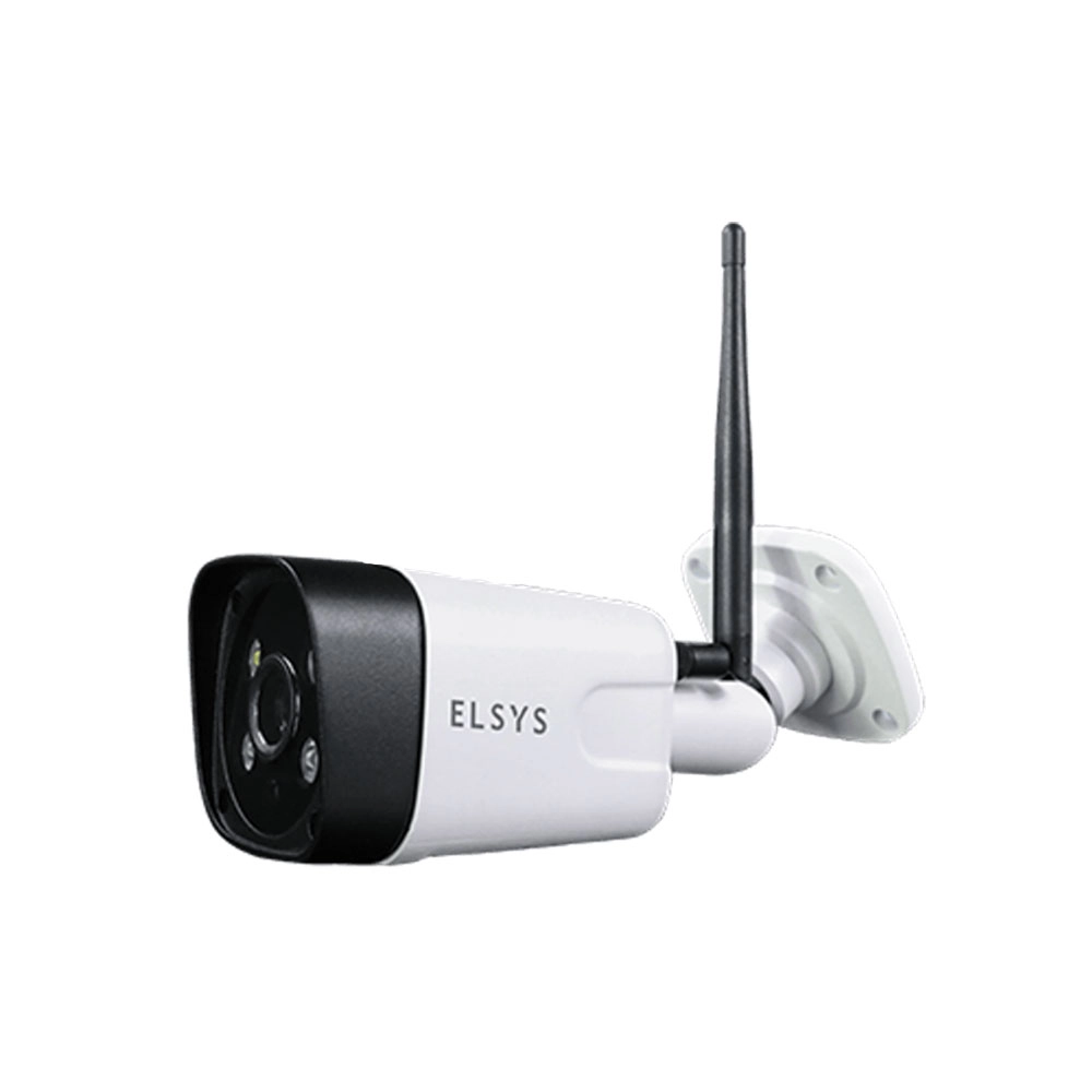 CÂMERA DE SEGURANÇA FIXA INTELIGENTE ELSYS BRANCA COM RESOLUÇÃO FULL HD CÂMERA DE SEGURANÇA FIXA INTELIGENTE ELSYS BRANCA COM RESOLUÇÃO FULL HD