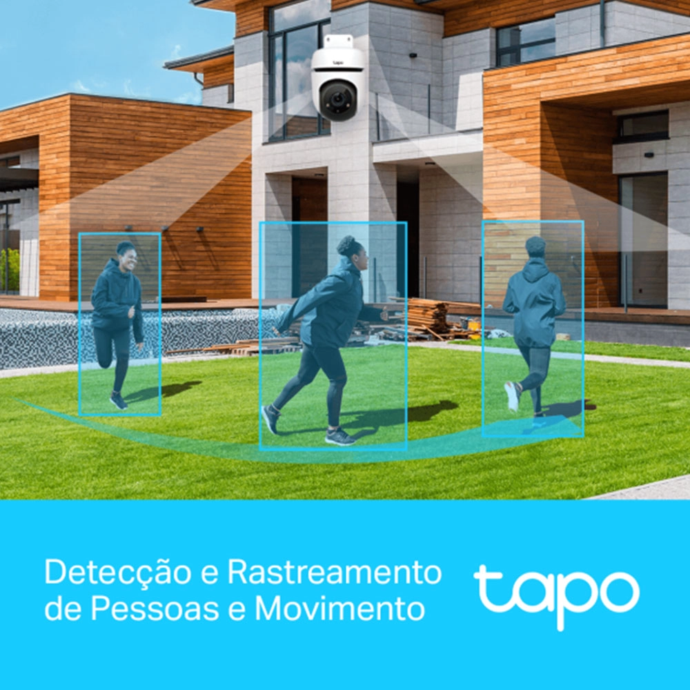 CÂMERA DE SEGURANÇA TP-LINK WI-FI EXTERNA 360º 1080P FULL HD TOPO C500 V1