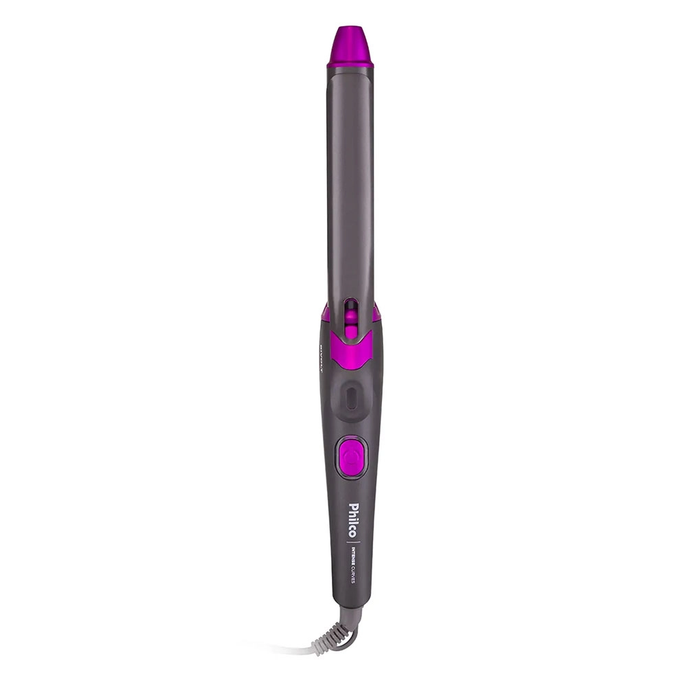 CACHEADOR DE CABELO PHILCO INTENSE CURVES CINZA 25MM BIVOLT 