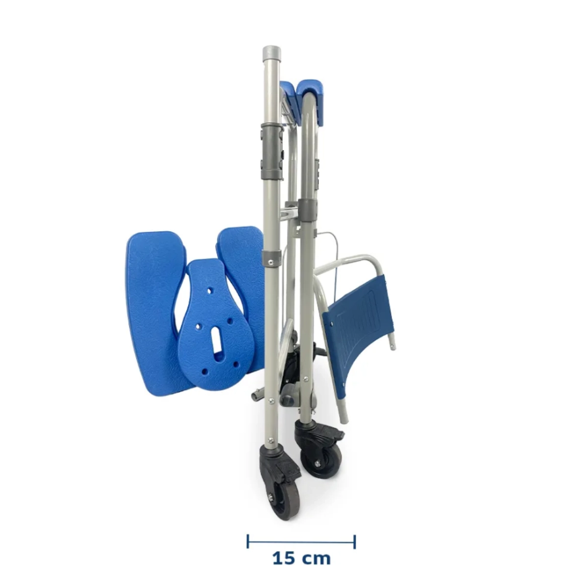 Cadeira de Banho Dobrável e Desmontável até 150 Kg D45 Dellamed