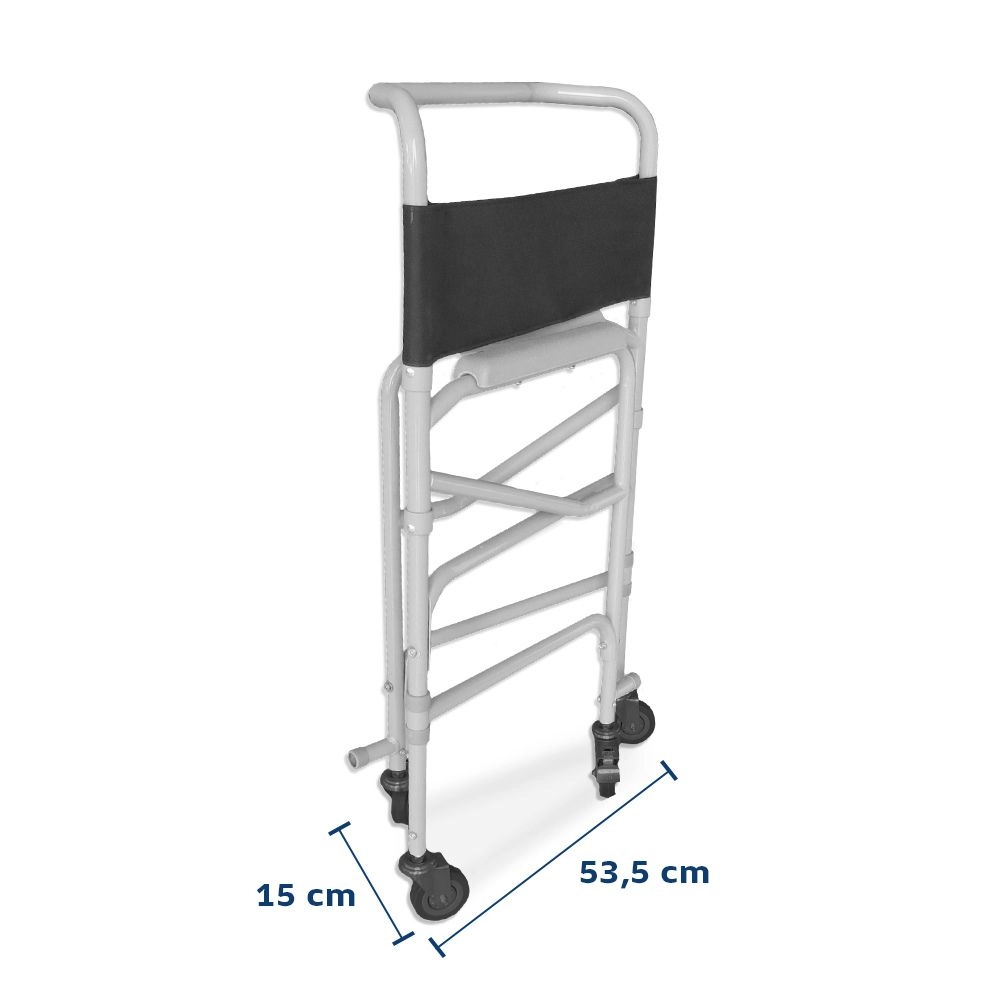 Cadeira de Banho Higiênica Dobrável Dellamed D30 até 100kg