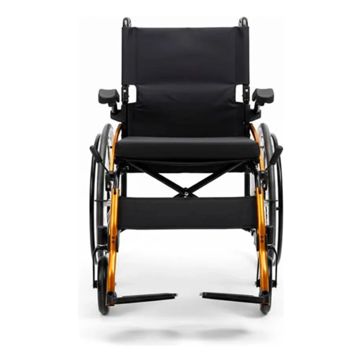 CADEIRA DE RODAS ACOLCHOADA DELLAMED D600 T44 AÇO DOBRAVEL ATE 120KG