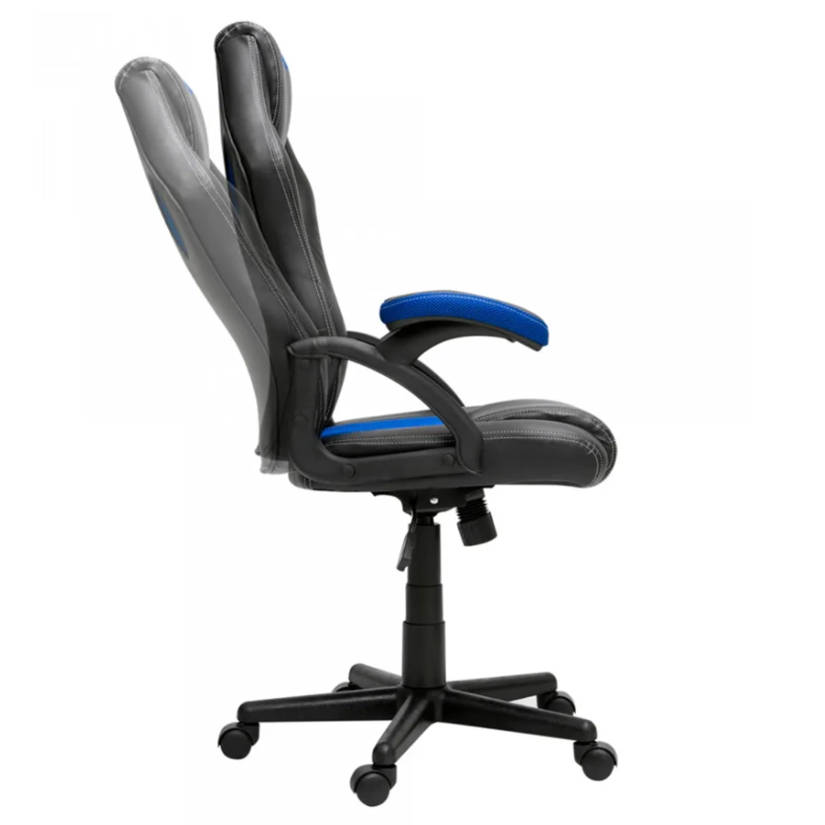 Cadeira Gamer Bright Preta e Azul Conforto e Estilo em Todos os Momentos Cadeira Gamer Bright Preta e Azul Conforto e Estilo em Todos os Momentos