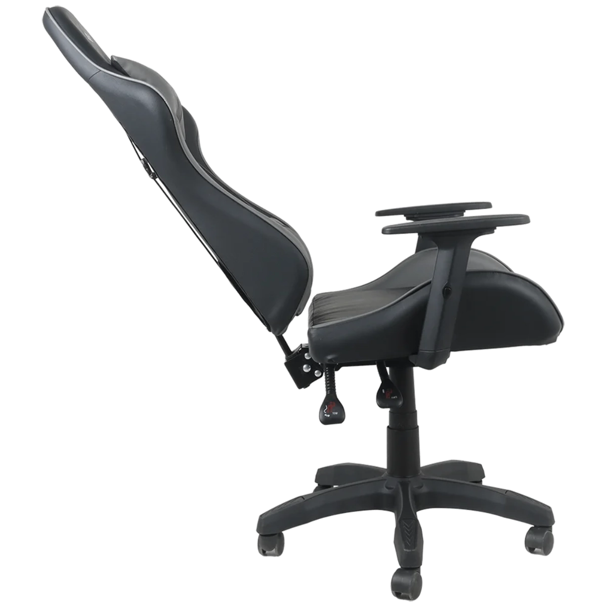 CADEIRA GAMER DAZZ ELITE PRO PRETO E CINZA COURO SINTETICO 140KG CADEIRA GAMER DAZZ ELITE PRO PRETO E CINZA COURO SINTETICO 140KG