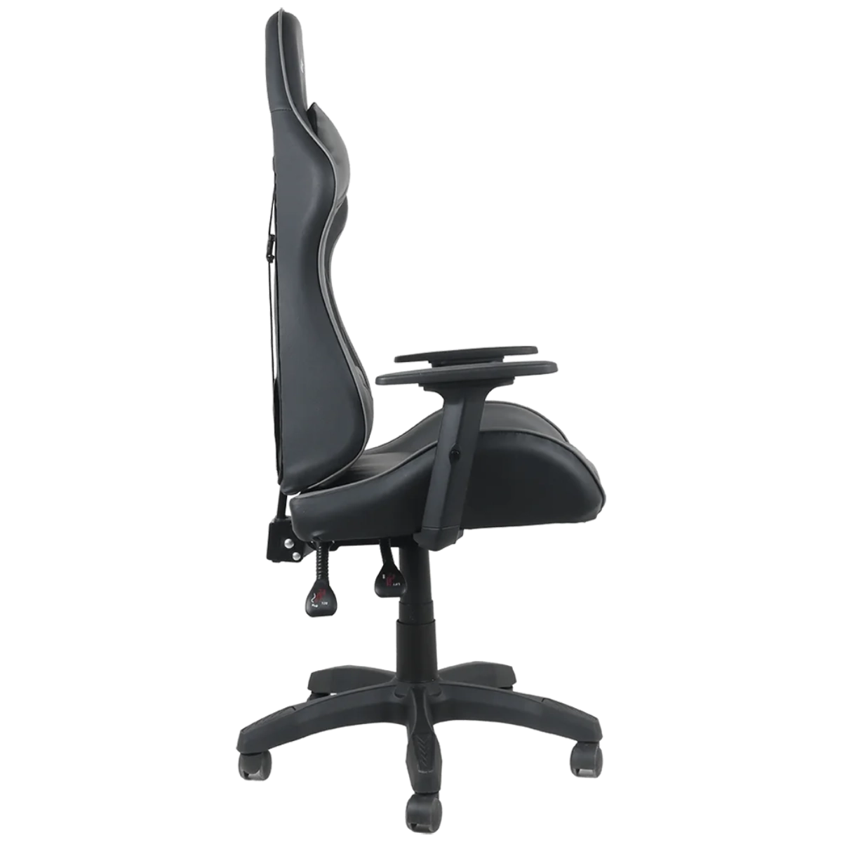 CADEIRA GAMER DAZZ ELITE PRO PRETO E CINZA COURO SINTETICO 140KG CADEIRA GAMER DAZZ ELITE PRO PRETO E CINZA COURO SINTETICO 140KG