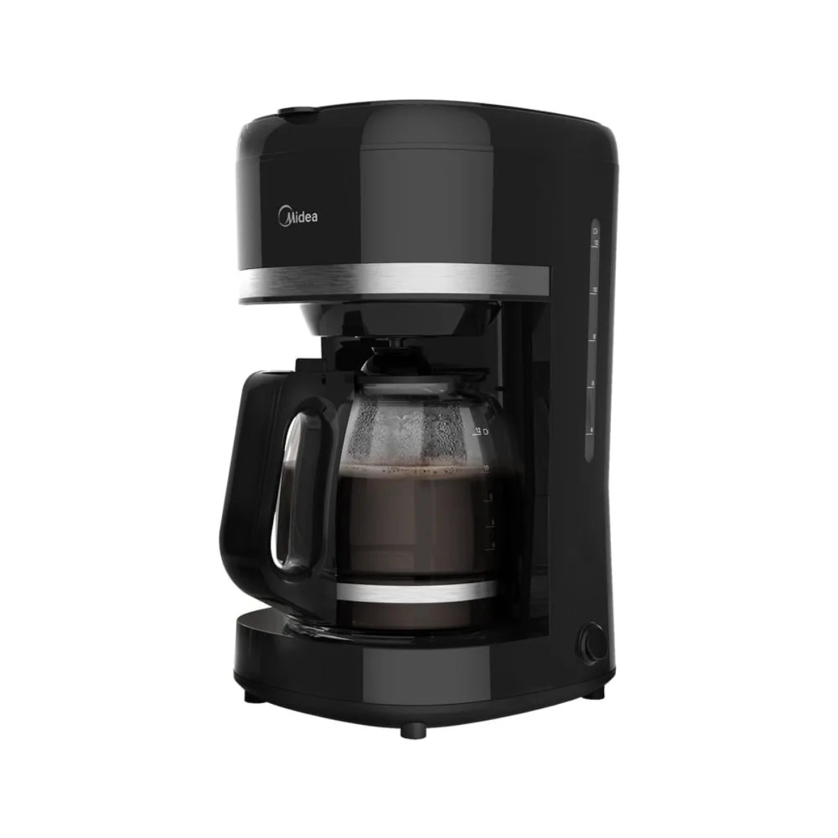 CAFETEIRA ELÉTRICA DIGITAL 37 XICARAS PRETA 1,5L MIDEA 127V