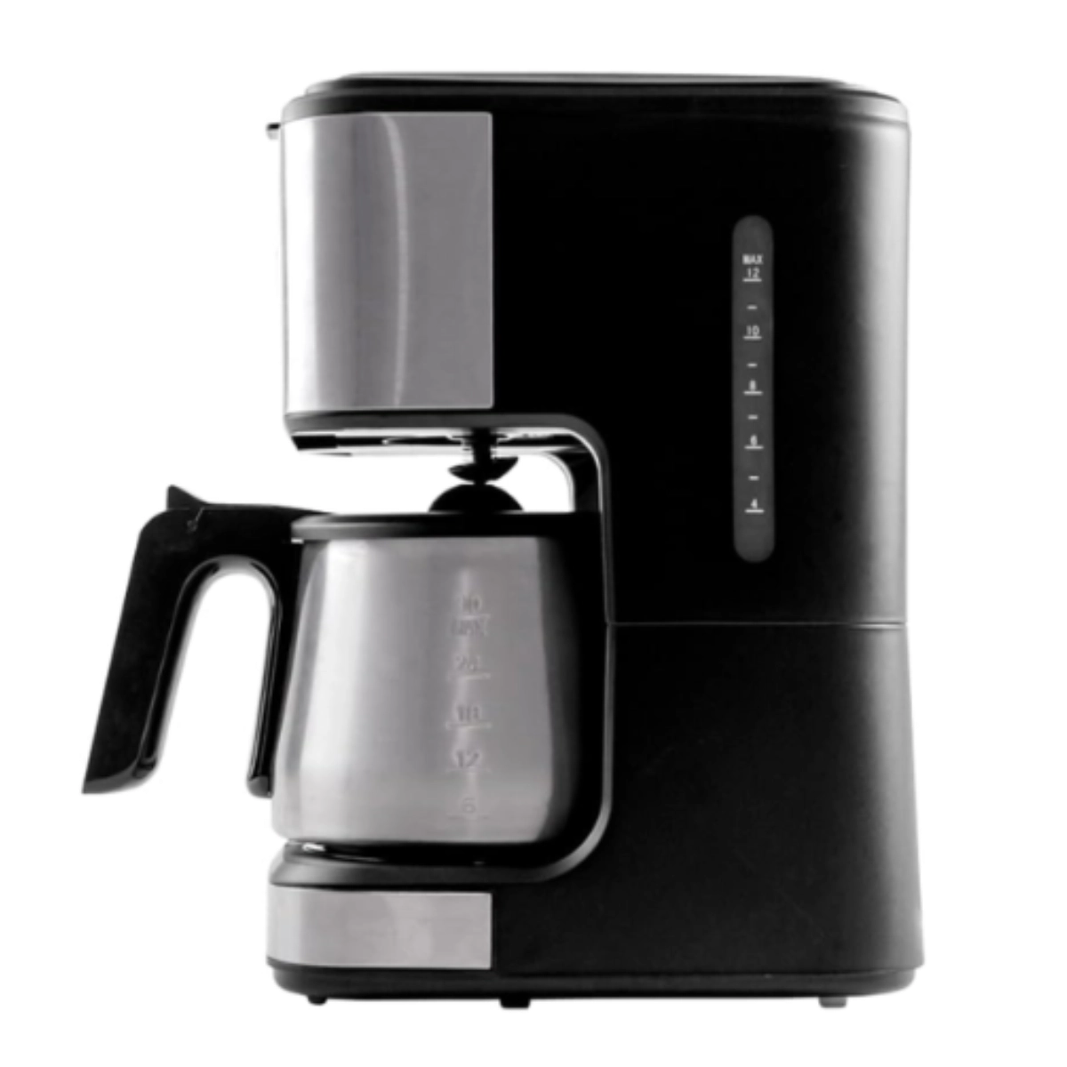 CAFETEIRA ELÉTRICA PROGRAMAVEL 1,5L EASY COFFEE PRETO E INOX - 220V