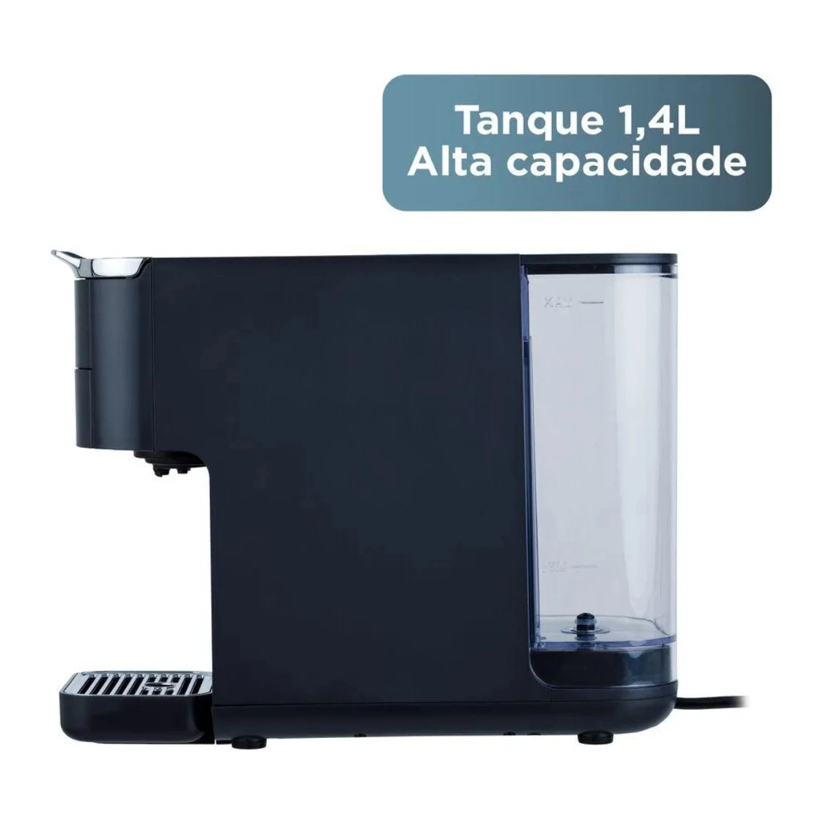 CAFETEIRA ESPRESSO 1,4L COM TOUCH BLACK+DECKER MULTI-IN-ONE 127V