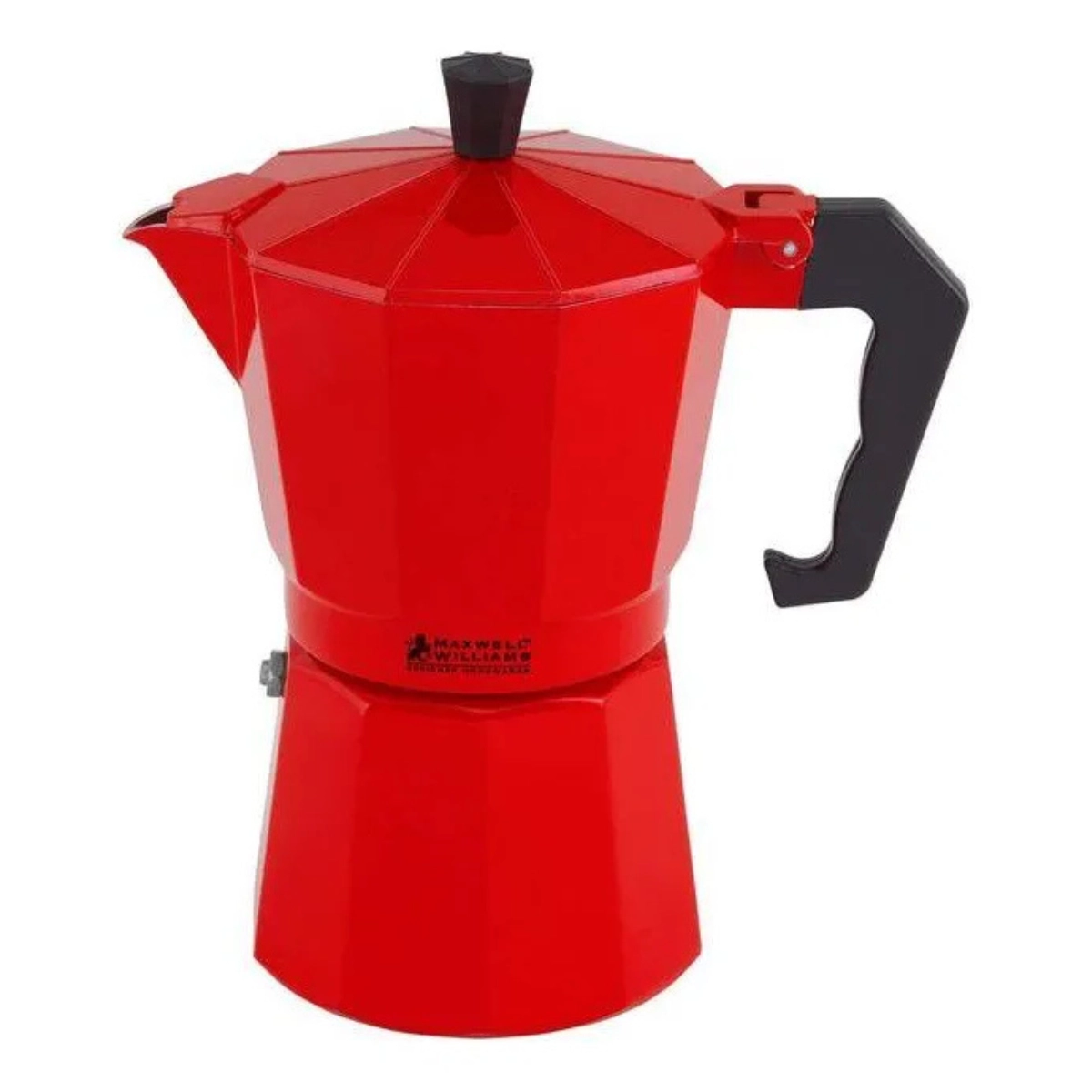 Cafeteira Italiana Aluminio Vermelho com 6 Xicaras Mw