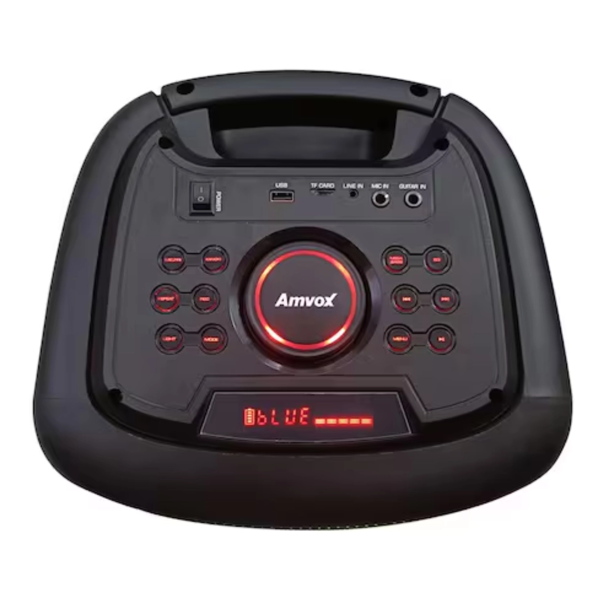 Caixa de Som Amplificada Amvox Aca 2000 Party Vox Preto Bivolt Caixa de Som Amplificada Amvox Aca 2000 Party Vox Preto Bivolt