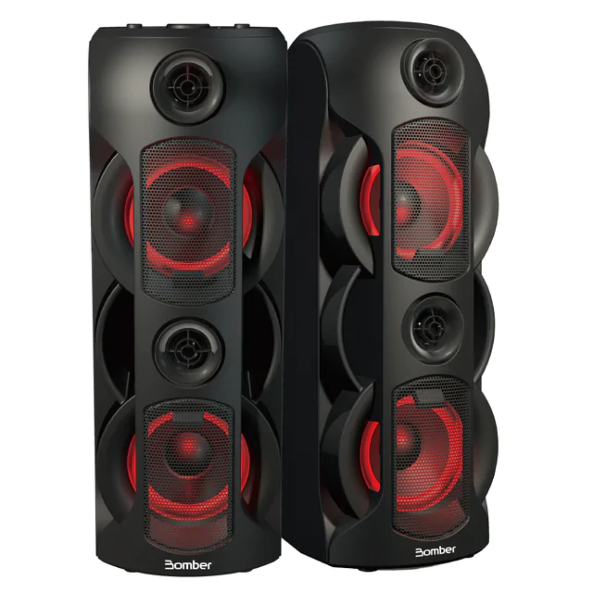 CAIXA DE SOM AMPLIFICADA BLUETOOTH BOMBER PARTY 800 50W