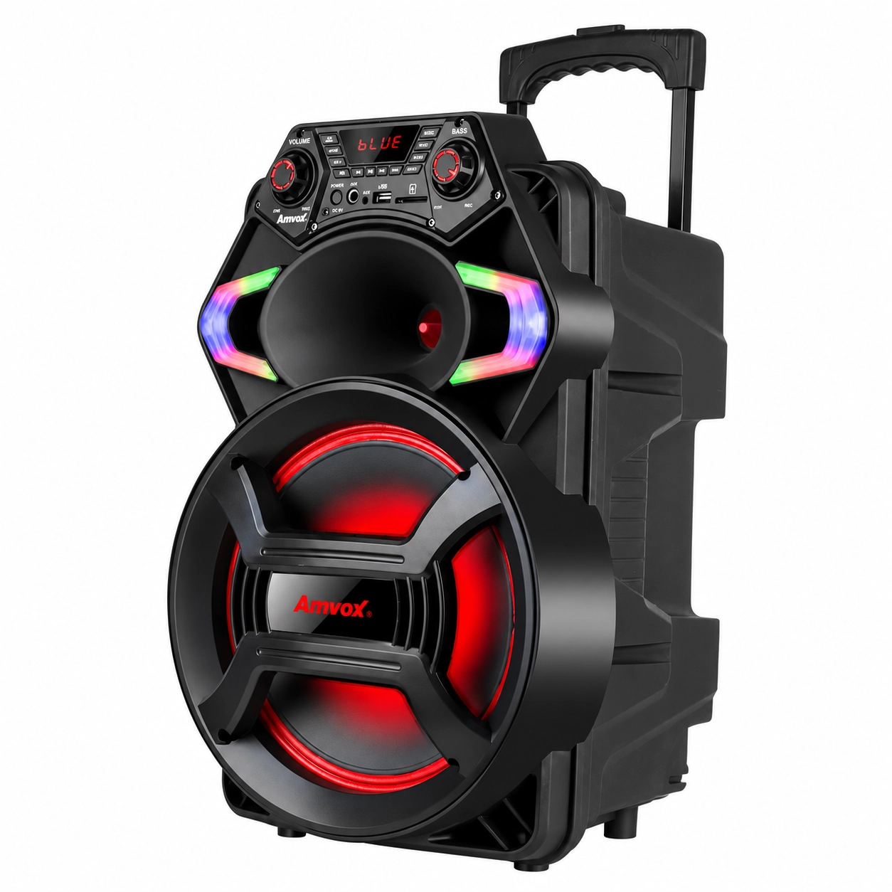CAIXA DE SOM BLUETOOTH AMVOX ACA 550 STRONDO 550W BIVOLT CAIXA DE SOM BLUETOOTH AMVOX ACA 550 STRONDO 550W BIVOLT